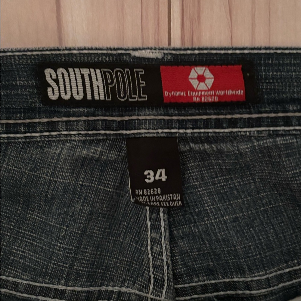 Y2K Southpole Jorts - Picture 3 of 4